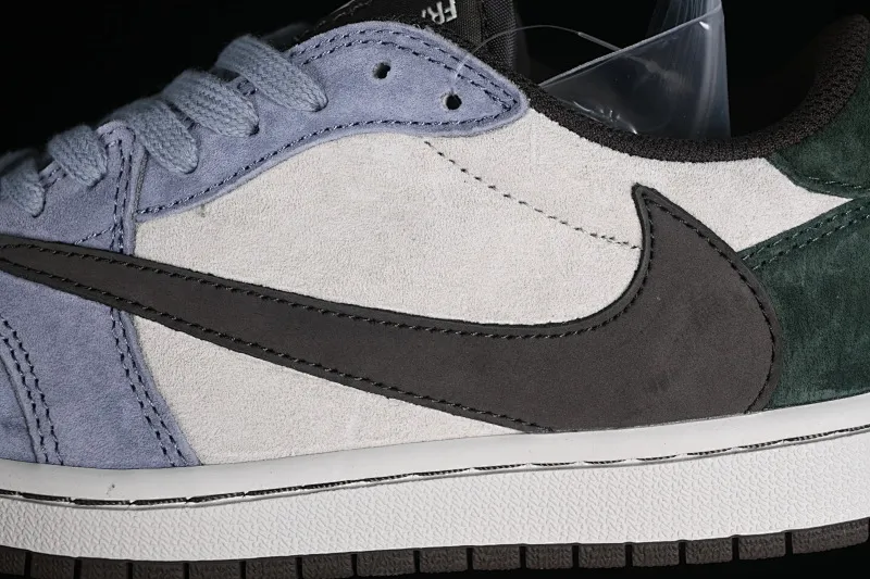 All Categories Air Jordan Jordan Series Basketball Shoes Air Jordan 1 Low Travis Scott x Air Jordan 1 Low OG AJ1 Joe 1 Reversed Overhook Joint Style Casual Sports Basketball Shoes DM7866-820
